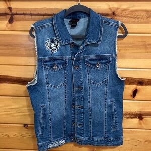 Stranger Things vest with patches NEW